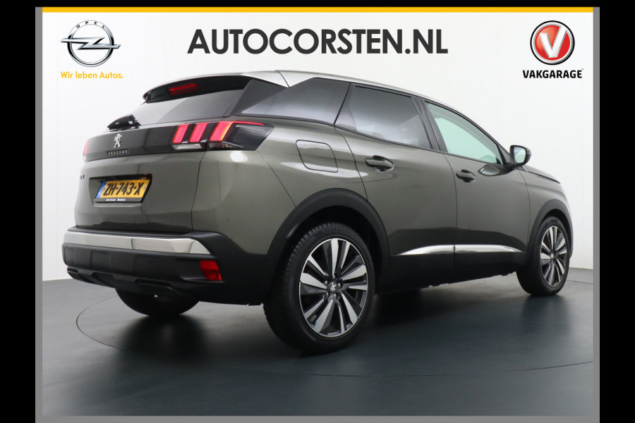 Peugeot 3008 T 131pk Navi Camera Apple Carplay Android 19" MirrorLink App Digit.Dashb.Elektr.A-Klep Ecc Keyless Pdc-A+Voor Priv.Glass Visio-p Virtual Cockpit 1.2 PureTech Premium 2 Orig.NLauto 1e eigenaar Lease Premium EURO6 1400kg trekvermogen