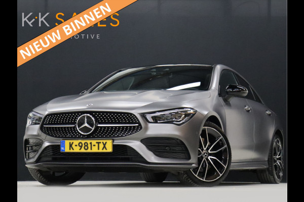 Mercedes-Benz CLA-Klasse 250 e Premium Plus Sport [VOL LEDER, SCHUIFKANTELDAK, ELEC STOELEN, PDC, ACHTERUITRIJCAMERA, STOELVERWARMING, NIEUWSTAAT]