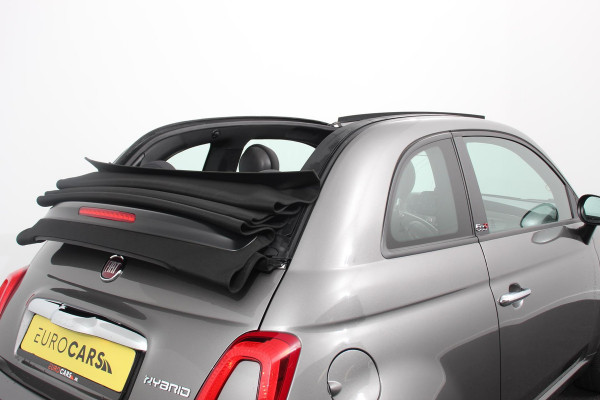 Fiat 500C 1.0 Hybrid Lounge Navigatie: Apple Carplay/Android Auto| Cruise Control| Parkeersensor achter