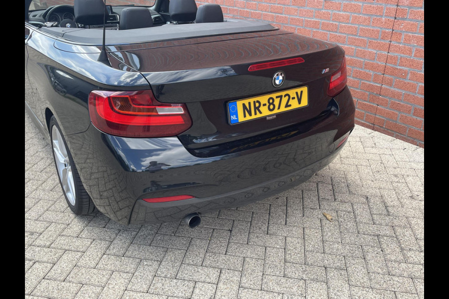 BMW 2 Serie Cabrio 218i M Sport Automaat High Executive Leder Navigatie Xenon Stoelverwarming Climate Control 18inch etc.