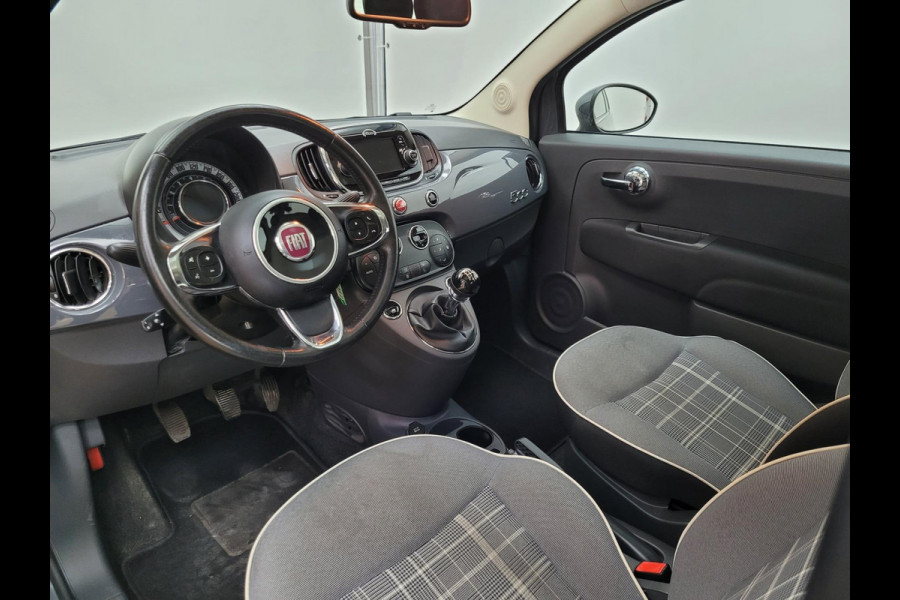 Fiat 500 0.9 TwinAir Turbo Lounge | Cruisecontrol (!) | Mooie kleur | Clima airco | Halfleer | Led lampen | U connect radio | Navi