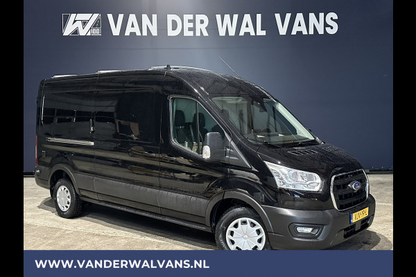 Ford Transit 2.0 TDCI 170pk L3H2 Euro6 Airco | Navigatie | Dakdragers | Camera | Apple Carplay cruisecontrol, 2500kg trekhaak, parkeersensoren, bijrijdersbank, omvormer