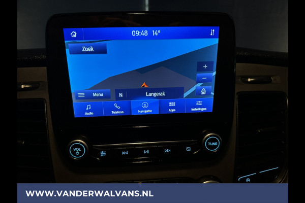 Ford Transit 2.0 TDCI 170pk L3H2 Euro6 Airco | Navigatie | Dakdragers | Camera | Apple Carplay cruisecontrol, 2500kg trekhaak, parkeersensoren, bijrijdersbank, omvormer