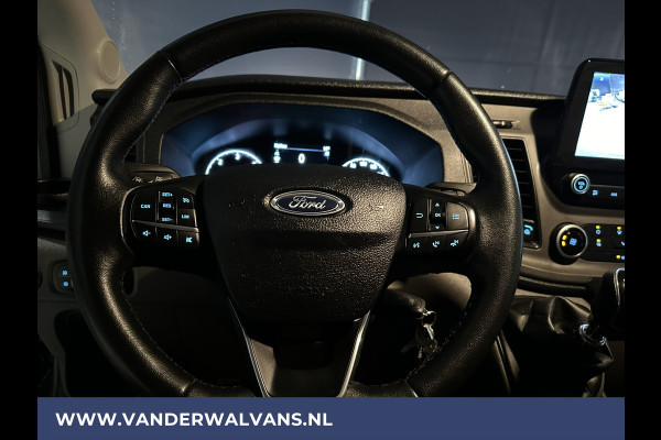 Ford Transit 2.0 TDCI 170pk L3H2 Euro6 Airco | Navigatie | Dakdragers | Camera | Apple Carplay cruisecontrol, 2500kg trekhaak, parkeersensoren, bijrijdersbank, omvormer