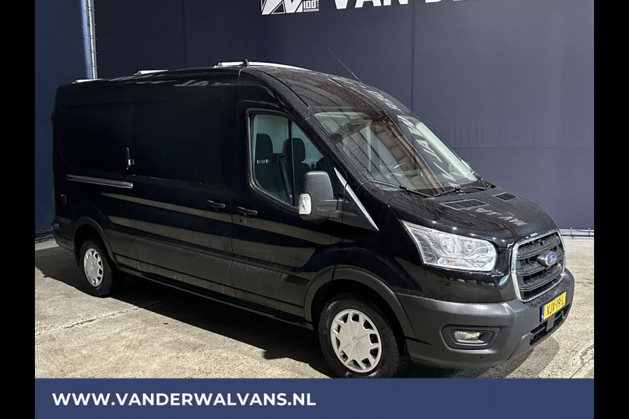 Ford Transit 2.0 TDCI 170pk L3H2 Euro6 Airco | Navigatie | Dakdragers | Camera | Apple Carplay cruisecontrol, 2500kg trekhaak, parkeersensoren, bijrijdersbank, omvormer