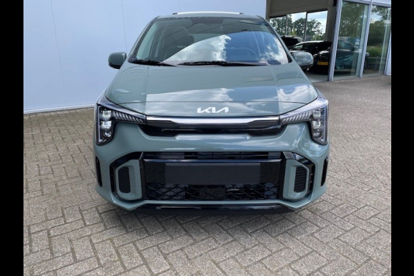 Kia Picanto 1.0 DPI GT-Line * nieuw model * Leder- CarPlay - Clima - Cruise - Stoel/Stuur verwarming - Panorama dak - Fabrieksgarantie tot 2031