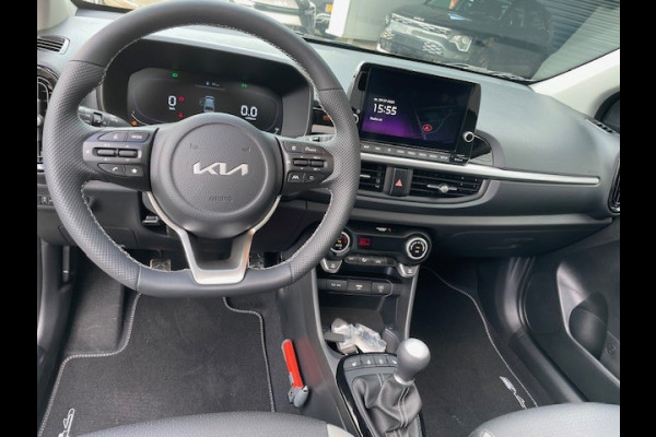 Kia Picanto 1.0 DPI GT-Line * nieuw model * Leder- CarPlay - Clima - Cruise - Stoel/Stuur verwarming - Panorama dak - Fabrieksgarantie tot 2031