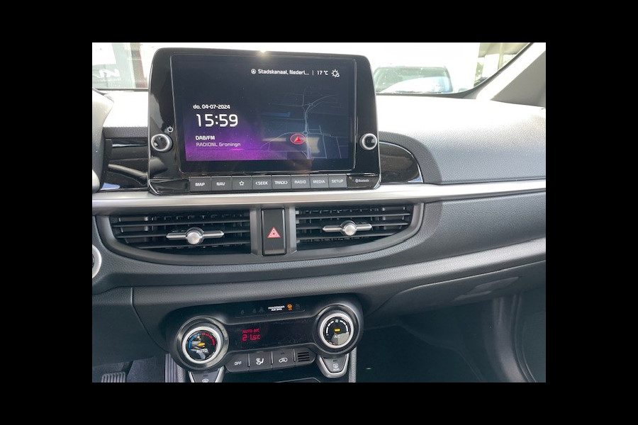 Kia Picanto 1.0 DPI GT-Line * nieuw model * Leder- CarPlay - Clima - Cruise - Stoel/Stuur verwarming - Panorama dak - Fabrieksgarantie tot 2031