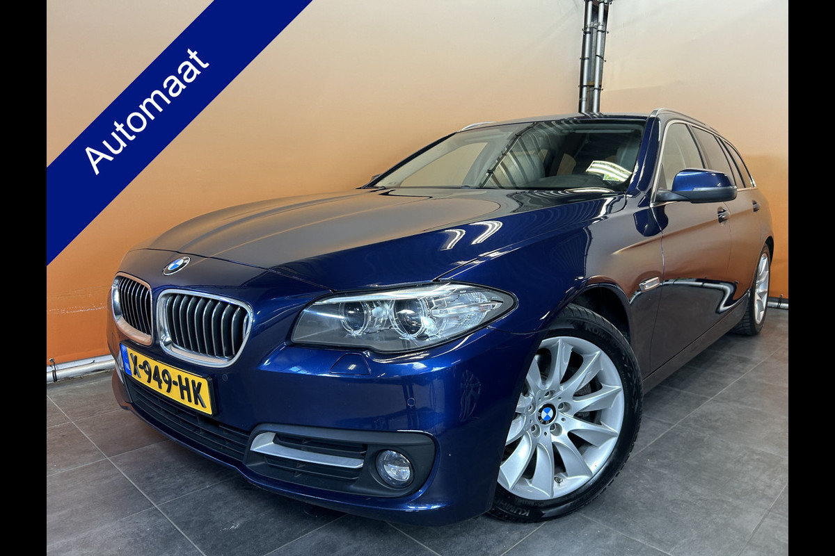 BMW 5 Serie Touring 520d High Executive Sportint navi carplay leer sportint