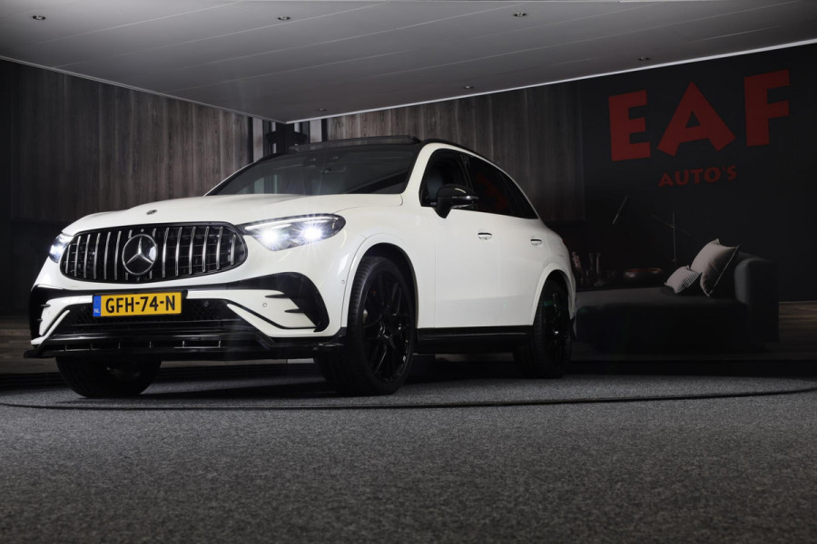 Mercedes-Benz GLC 400e 4MATIC AMG / ACC / Lane Assist / Dode Hoek / Memory / Burmester / Head Up / Leder / Pano / 360 Camer