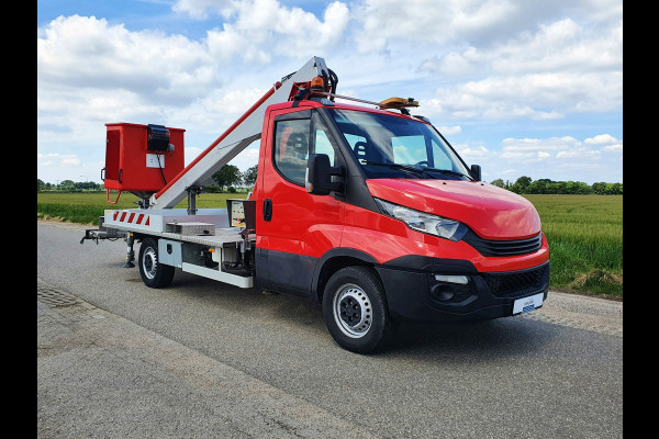 Iveco Daily 35S12 2.3 375 - Multitel 160 ALU - 116 Pk - Euro 6 - Hoogwerker - 15 Meter hoog - 3500 KG trekkracht