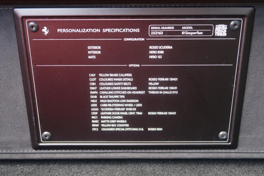 Ferrari 812 6.5 V12 Superfast HELE Nl-Auto New Service
