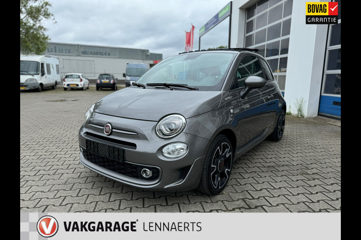 Fiat 500 1.0 Hybrid Sport Schuif-Kantel Dak (Rijklaarprijs / BOVAG)