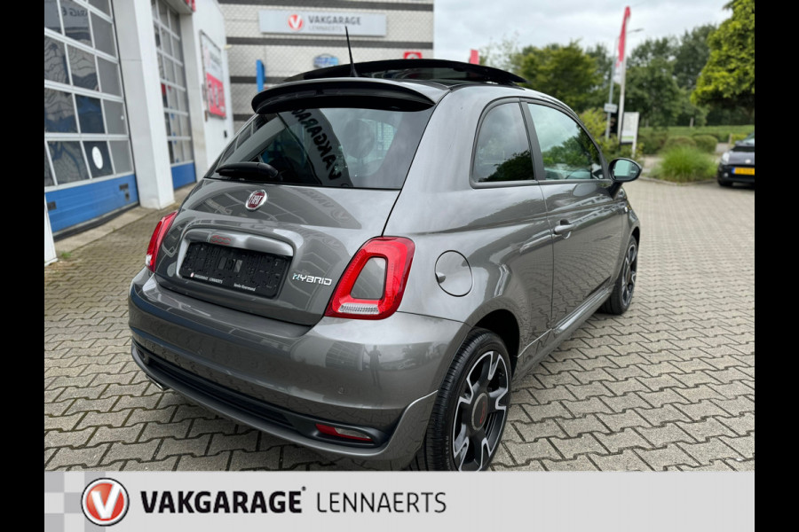 Fiat 500 1.0 Hybrid Sport Schuif-Kantel Dak (Rijklaarprijs / BOVAG)