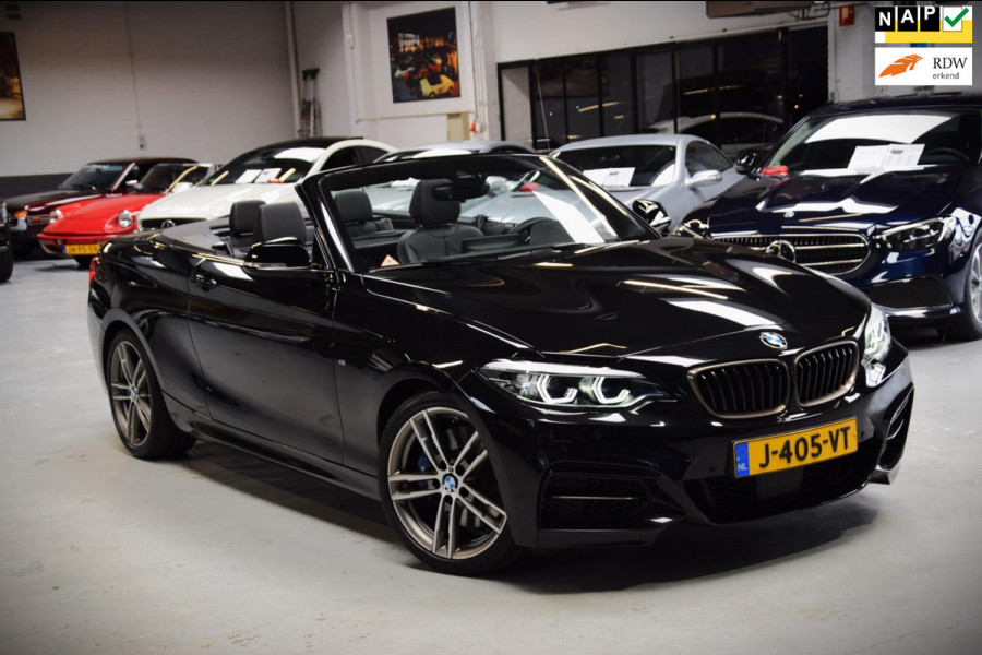 BMW 2 Serie Cabrio M240i High Executive Navi|Org.NL|340pk!!|Dealer onderhouden