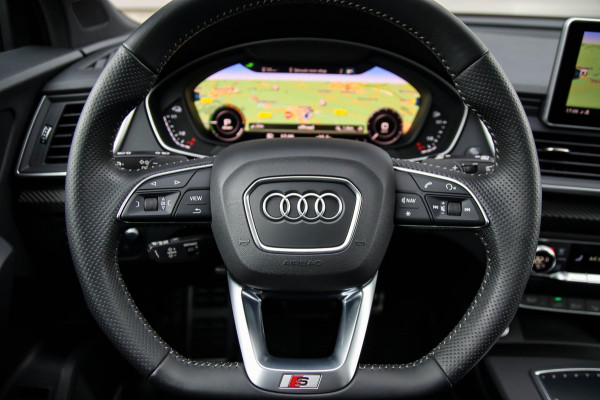 Audi Q5 50 TFSI e Quattro Competition Pro Line S S-Line 299pk Automaat! Panoramadak|Virtual Cockpit|LED Matrix|B&O|Black|Trekhaak