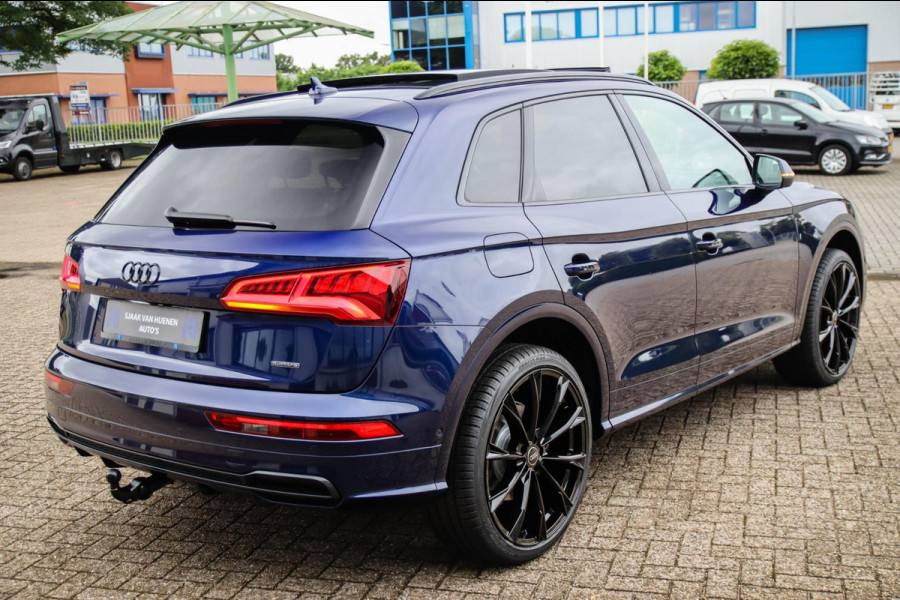 Audi Q5 50 TFSI e Quattro Competition Pro Line S S-Line 299pk Automaat! Panoramadak|Virtual Cockpit|LED Matrix|B&O|Black|Trekhaak