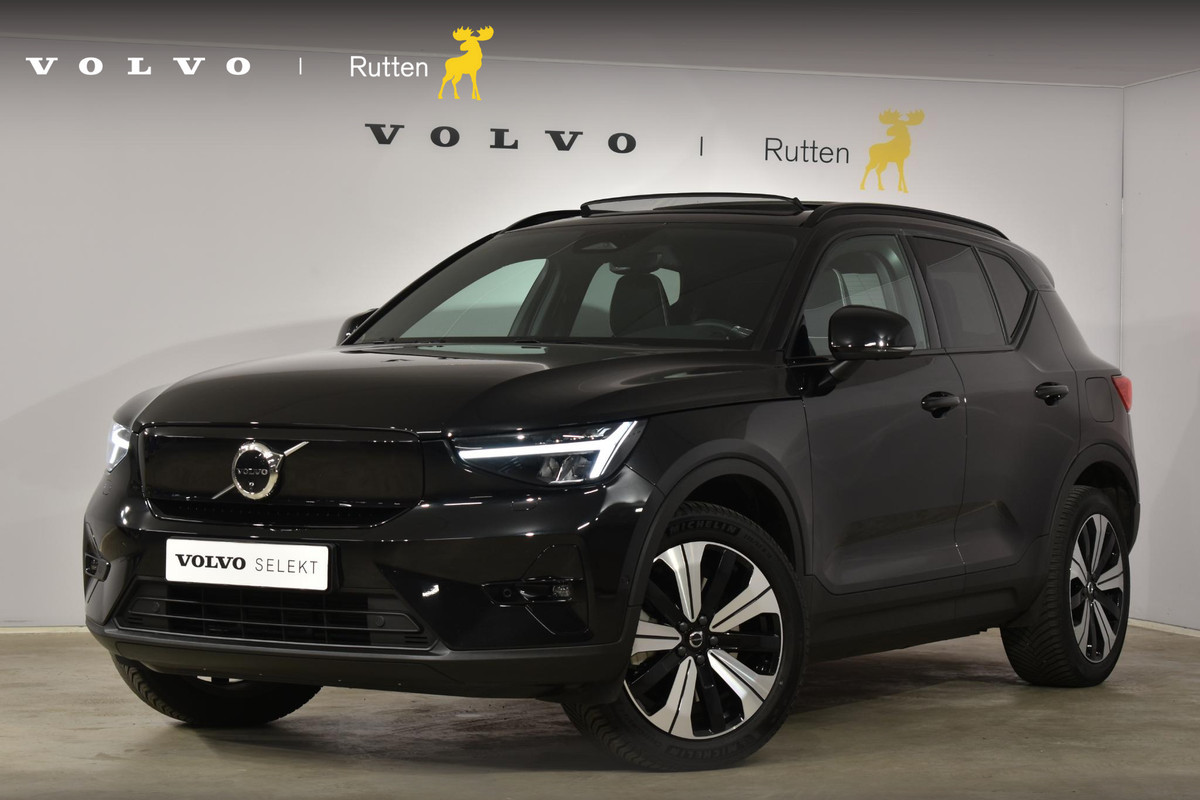 Volvo XC40 Recharge Ultimate 231PK / 70 kWh / Panoramadak / Harman Kardon / Donker glas achter / Power Seats / Climate Pack / Trekhaak