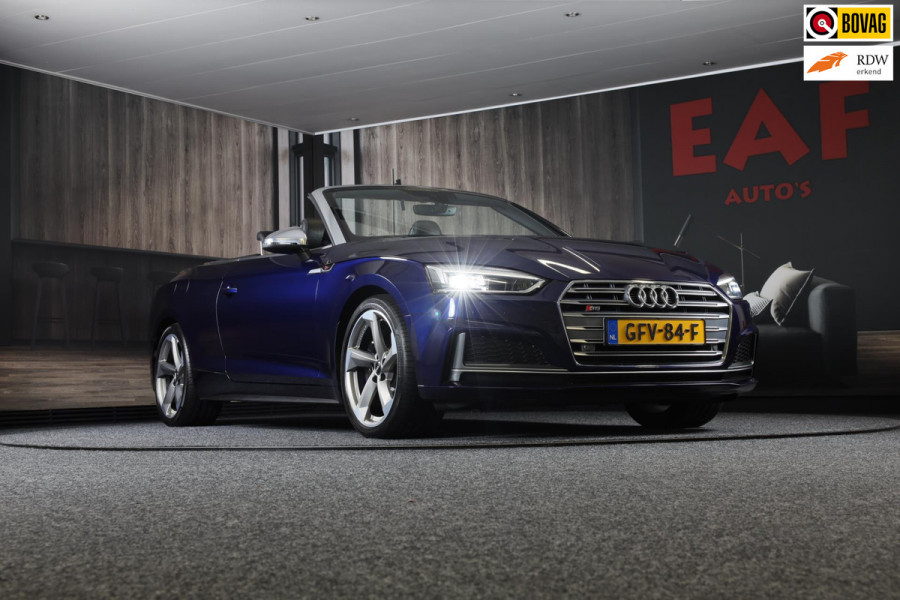 Audi S5 Cabriolet 3.0 TFSI S5 Quattro S Line Plus / AUT / Navi / Ecc / Carbon / Leder / Camera / Elek Stoelen / Led / Pdc / 19 Inc
