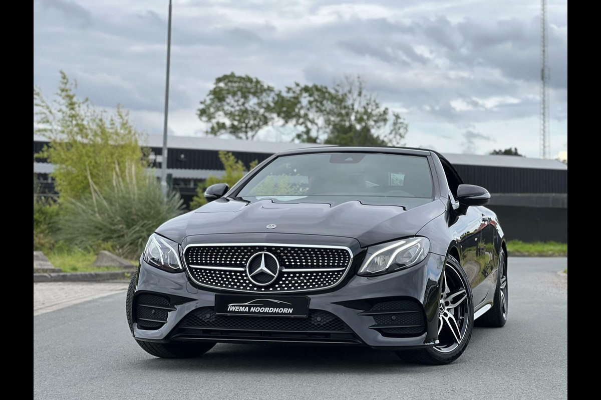 Mercedes-Benz E-Klasse Cabrio 200 AMG Burmester®|Camera|Keyless|Night pakket|Windscherm|Nekverw.