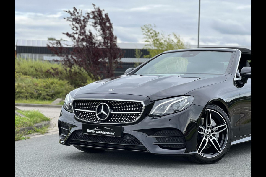 Mercedes-Benz E-Klasse Cabrio 200 AMG Burmester®|Camera|Keyless|Night pakket|Windscherm|Nekverw.