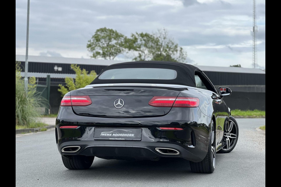 Mercedes-Benz E-Klasse Cabrio 200 AMG Burmester®|Camera|Keyless|Night pakket|Windscherm|Nekverw.