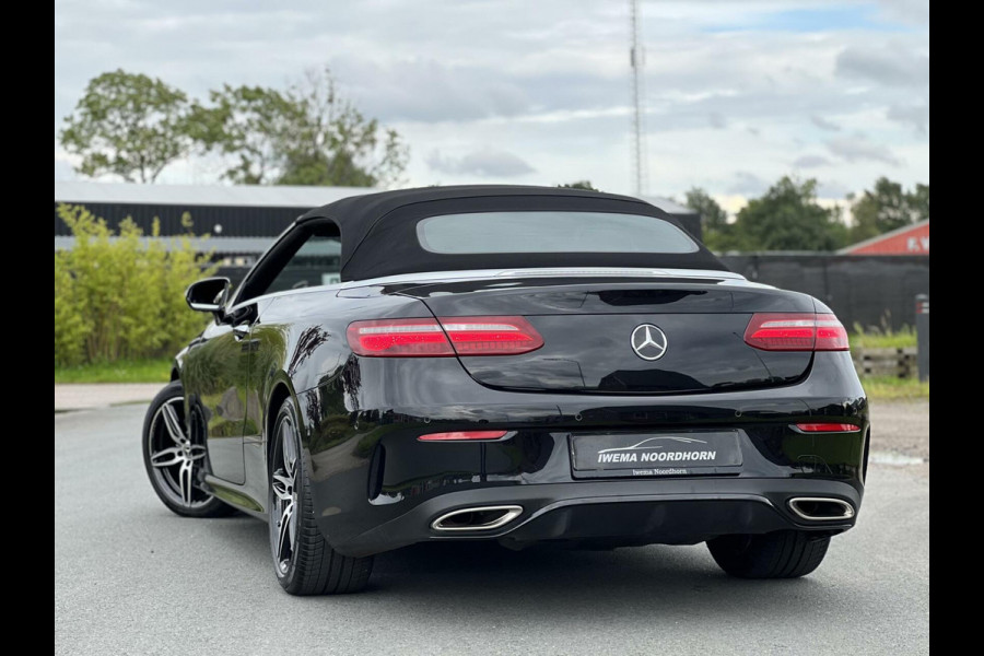 Mercedes-Benz E-Klasse Cabrio 200 AMG Burmester®|Camera|Keyless|Night pakket|Windscherm|Nekverw.