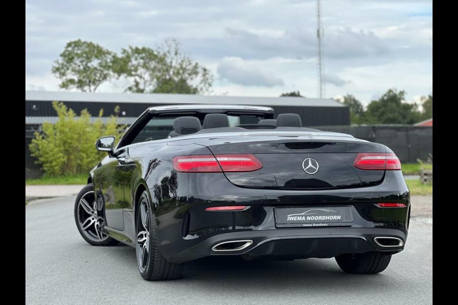 Mercedes-Benz E-Klasse Cabrio 200 AMG Burmester®|Camera|Keyless|Night pakket|Windscherm|Nekverw.