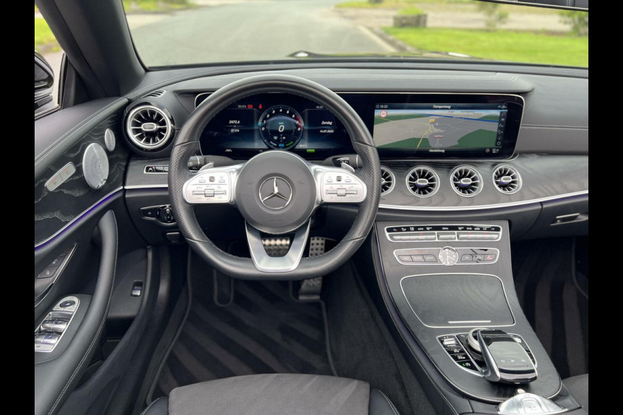 Mercedes-Benz E-Klasse Cabrio 200 AMG Burmester®|Camera|Keyless|Night pakket|Windscherm|Nekverw.