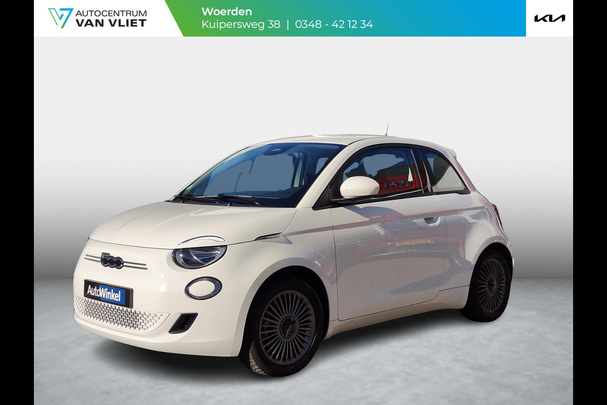 Fiat 500E Icon 42 kWh € 2.000,- Subsidie SEPP | Keyless | Navi | Carplay | 16''LM | PDC |