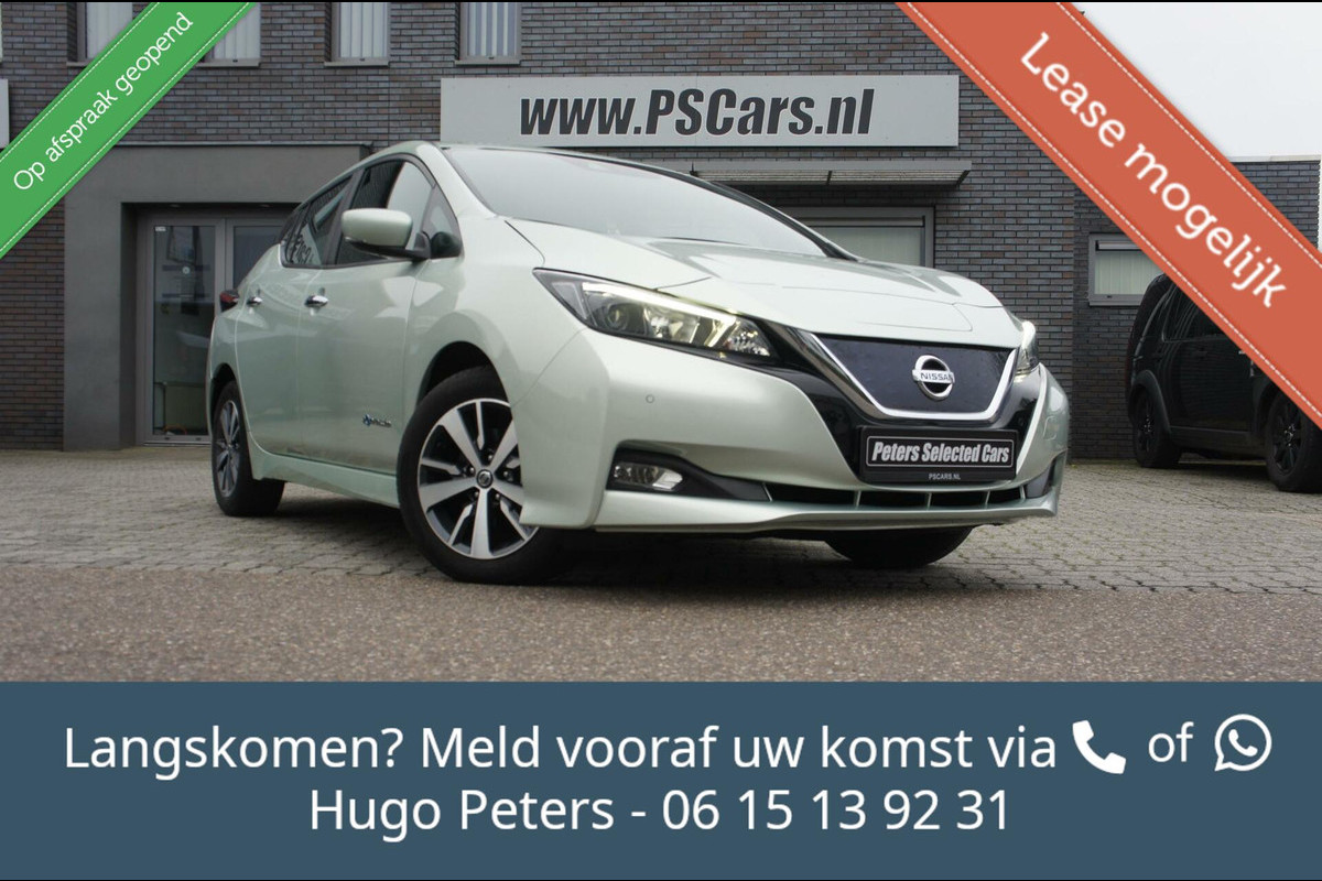 Nissan Leaf 40 kWh Camera|Navigatie|Stoel-Stuurverwarming