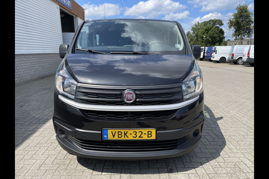 Fiat Talento 1.6 MJ 125pk EcoJet L2H1 DC 6 persoons / vaste prijs rijklaar € 20.950 ex btw / lease vanaf € 375 / zwart metallic / airco / cruise / navi / trekhaak / pdc achter / euro 6 diesel !