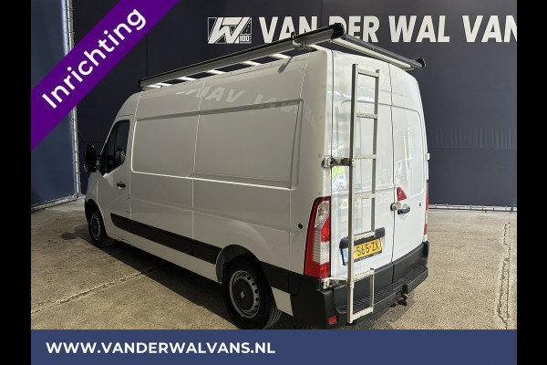 Opel Movano 2.3 CDTI 145pk L2H2 Inrichting Euro6 Airco | Imperiaal | Trap | Trekhaak | Navigatie | Camera | Parkeersensoren, Cruisecontrol, Omvormer, Bijrijdersbank, Bluetooth-telefoonvoorbereiding