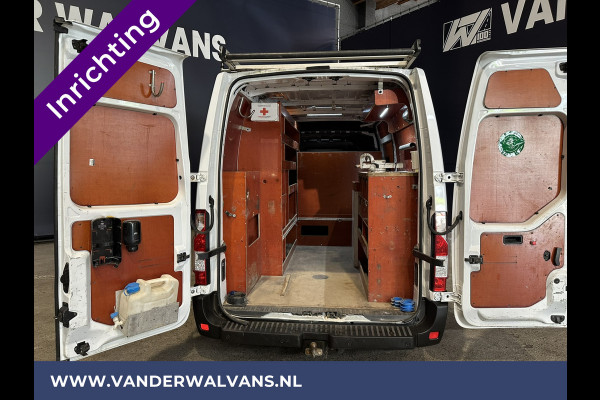 Opel Movano 2.3 CDTI 145pk L2H2 Inrichting Euro6 Airco | Imperiaal | Trap | Trekhaak | Navigatie | Camera | Parkeersensoren, Cruisecontrol, Omvormer, Bijrijdersbank, Bluetooth-telefoonvoorbereiding