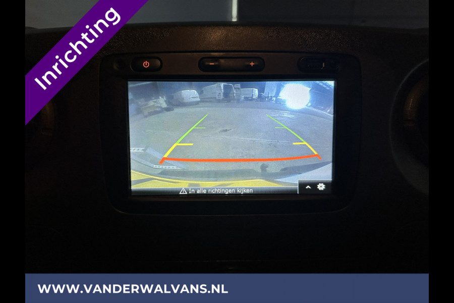 Opel Movano 2.3 CDTI 145pk L2H2 Inrichting Euro6 Airco | Imperiaal | Trap | Trekhaak | Navigatie | Camera | Parkeersensoren, Cruisecontrol, Omvormer, Bijrijdersbank, Bluetooth-telefoonvoorbereiding