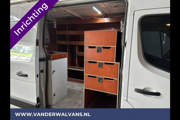 Opel Movano 2.3 CDTI 145pk L2H2 Inrichting Euro6 Airco | Imperiaal | Trap | Trekhaak | Navigatie | Camera | Parkeersensoren, Cruisecontrol, Omvormer, Bijrijdersbank, Bluetooth-telefoonvoorbereiding