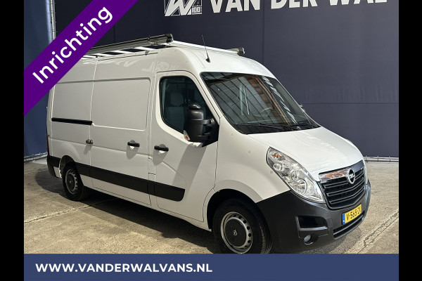 Opel Movano 2.3 CDTI 145pk L2H2 Inrichting Euro6 Airco | Imperiaal | Trap | Trekhaak | Navigatie | Camera | Parkeersensoren, Cruisecontrol, Omvormer, Bijrijdersbank, Bluetooth-telefoonvoorbereiding