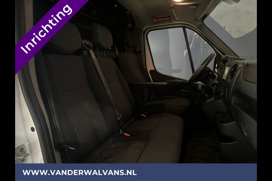 Opel Movano 2.3 CDTI 145pk L2H2 Inrichting Euro6 Airco | Imperiaal | Trap | Trekhaak | Navigatie | Camera | Parkeersensoren, Cruisecontrol, Omvormer, Bijrijdersbank, Bluetooth-telefoonvoorbereiding