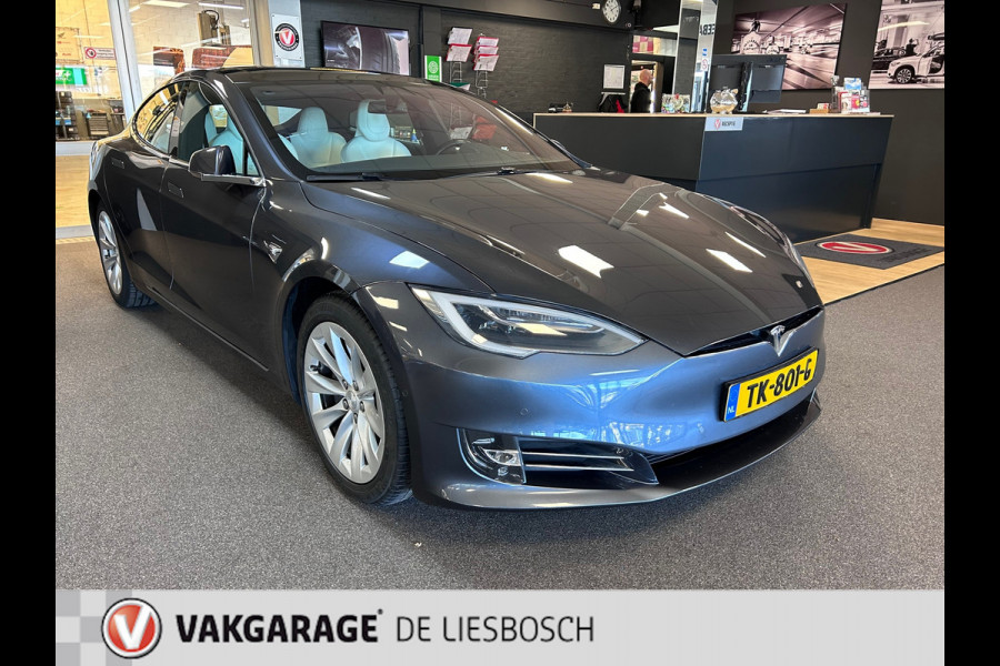 Tesla Model S Tesla Model S 100D | Luchtvering | Schuif/-kanteldak | Autopilot 2.5 | Carbon | Org. NL