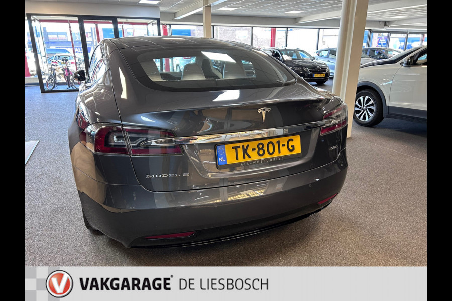 Tesla Model S Tesla Model S 100D | Luchtvering | Schuif/-kanteldak | Autopilot 2.5 | Carbon | Org. NL