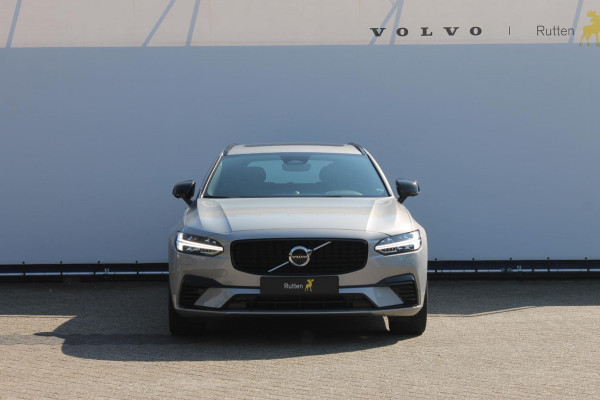 Volvo V90 T6 350PK Recharge AWD Ultimate Dark Head-up Display / Panoramisch schuif-kanteldak / Bowers@Wilkins Audio Installatie / Luchtvering / Trekhaak