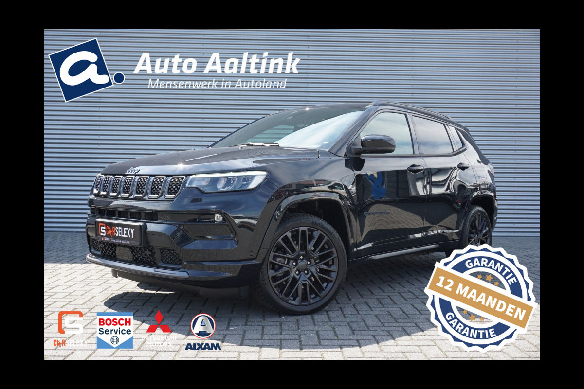 Jeep Compass 4xe 240PK PHEV LEER | STOELVENTILATIE/VERWARMING | 19'