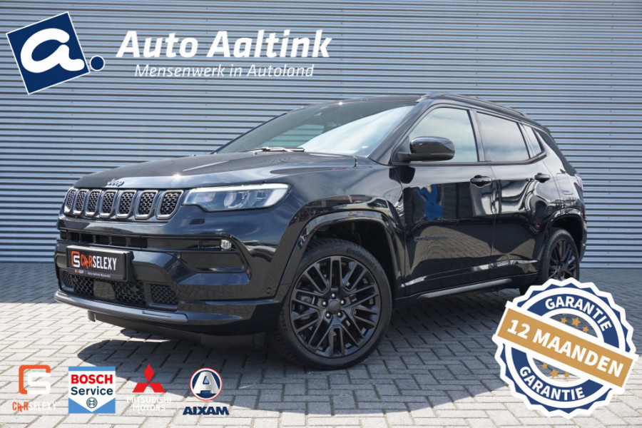 Jeep Compass 4xe 240PK PHEV LEER | STOELVENTILATIE/VERWARMING | 19'