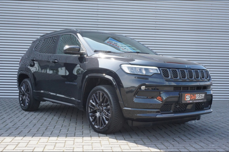 Jeep Compass 4xe 240PK PHEV LEER | STOELVENTILATIE/VERWARMING | 19'