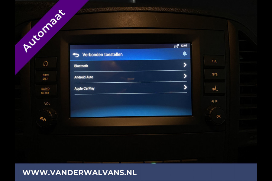 Mercedes-Benz Vito 116 CDI 163pk 9G-Tronic Automaat L2H1 Euro6 Airco | Camera | Cruisecontrol | Apple Carplay Stoelverwarming, Parkeersensoren, Bijrijdersbank