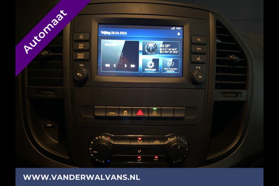 Mercedes-Benz Vito 116 CDI 163pk 9G-Tronic Automaat L2H1 Euro6 Airco | Camera | Cruisecontrol | Apple Carplay Stoelverwarming, Parkeersensoren, Bijrijdersbank