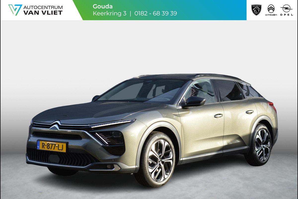 Citroën C5 X 130pk Automaat Business Plus | Leder | Navigatie | Apple Carplay/Android Auto| Achteruitrijcamera | Voorruitverwarming | Stuurwielverwarming