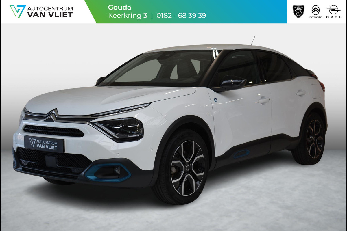 Citroën Ë-C4 Shine Pack Business 50 kWh 136pk | Leder | Hifi Premium Sound System | Heel Compleet | Navigatie | Apple Carplay/Android Auto | Bluetooth