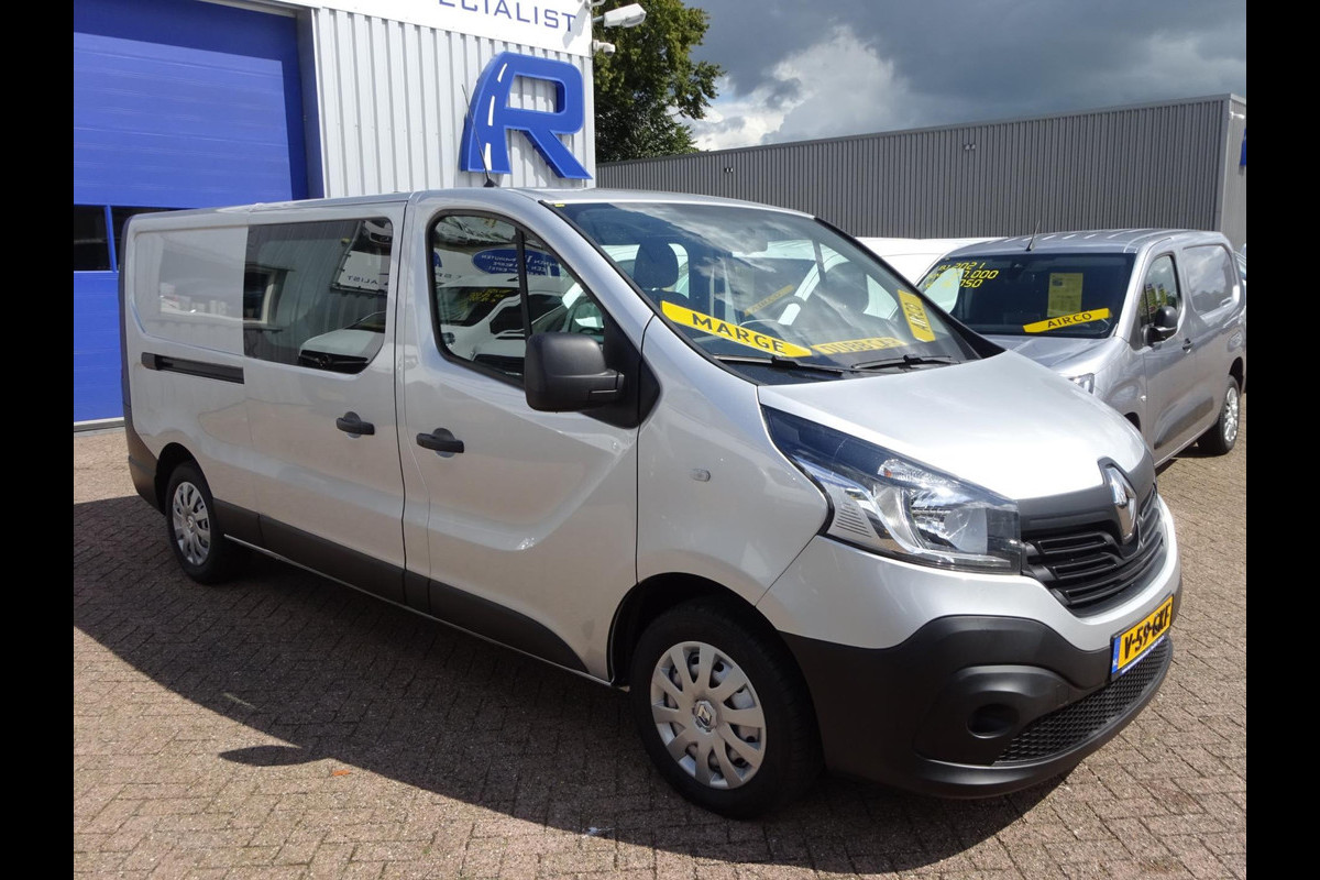 Renault Trafic 1.6 dCi T29 L2H1 DUBBELE CABINE MARGE AUTO AIRCO CRUISE NAV