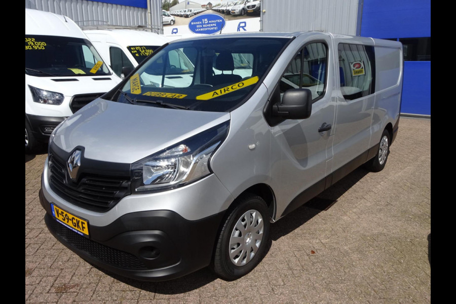 Renault Trafic 1.6 dCi T29 L2H1 DUBBELE CABINE MARGE AUTO AIRCO CRUISE NAV